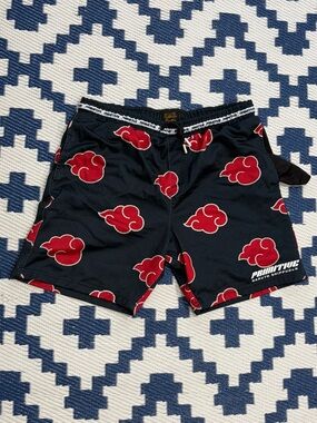 Primitive x Naruto Anime Cloud Mesh Shorts
